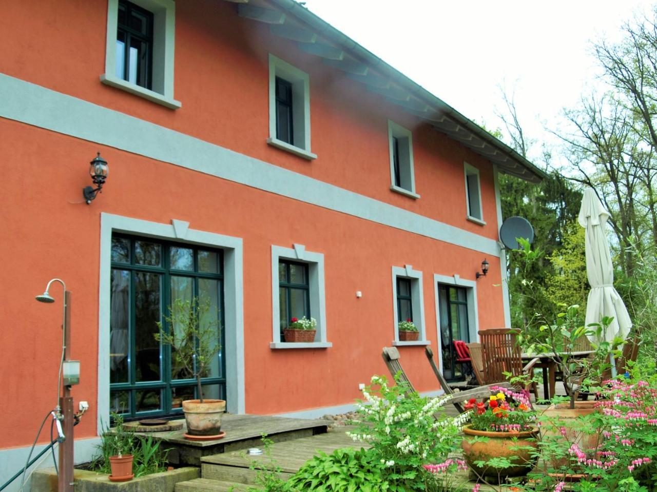 Altes Forsthaus Garzau Daire Dış mekan fotoğraf